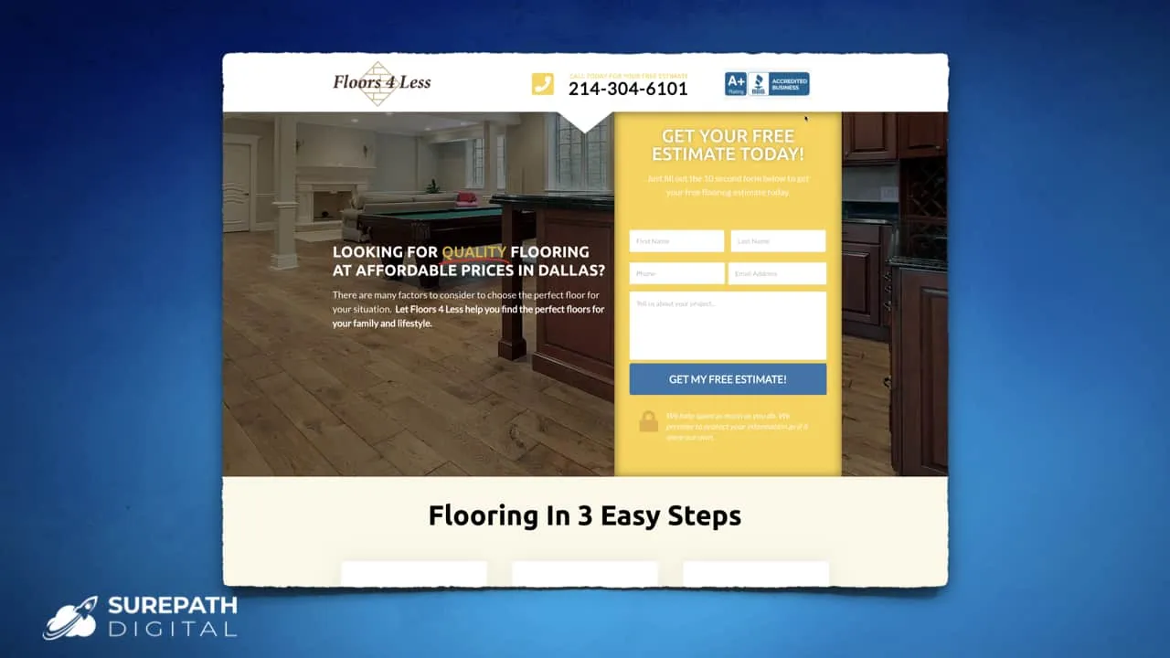 Home flooring chain